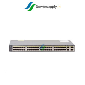 Cisco AC 120/230 V (50/60 Hz) 128 MB Refurbished Switch - WS-C3750-48PS-S