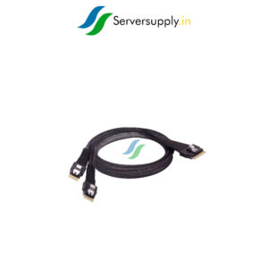 10Gtek SlimSAS SFF-8654 to 2*SFF-8654 cable, 4i New CABLE - 8654 8i To 8654 4i