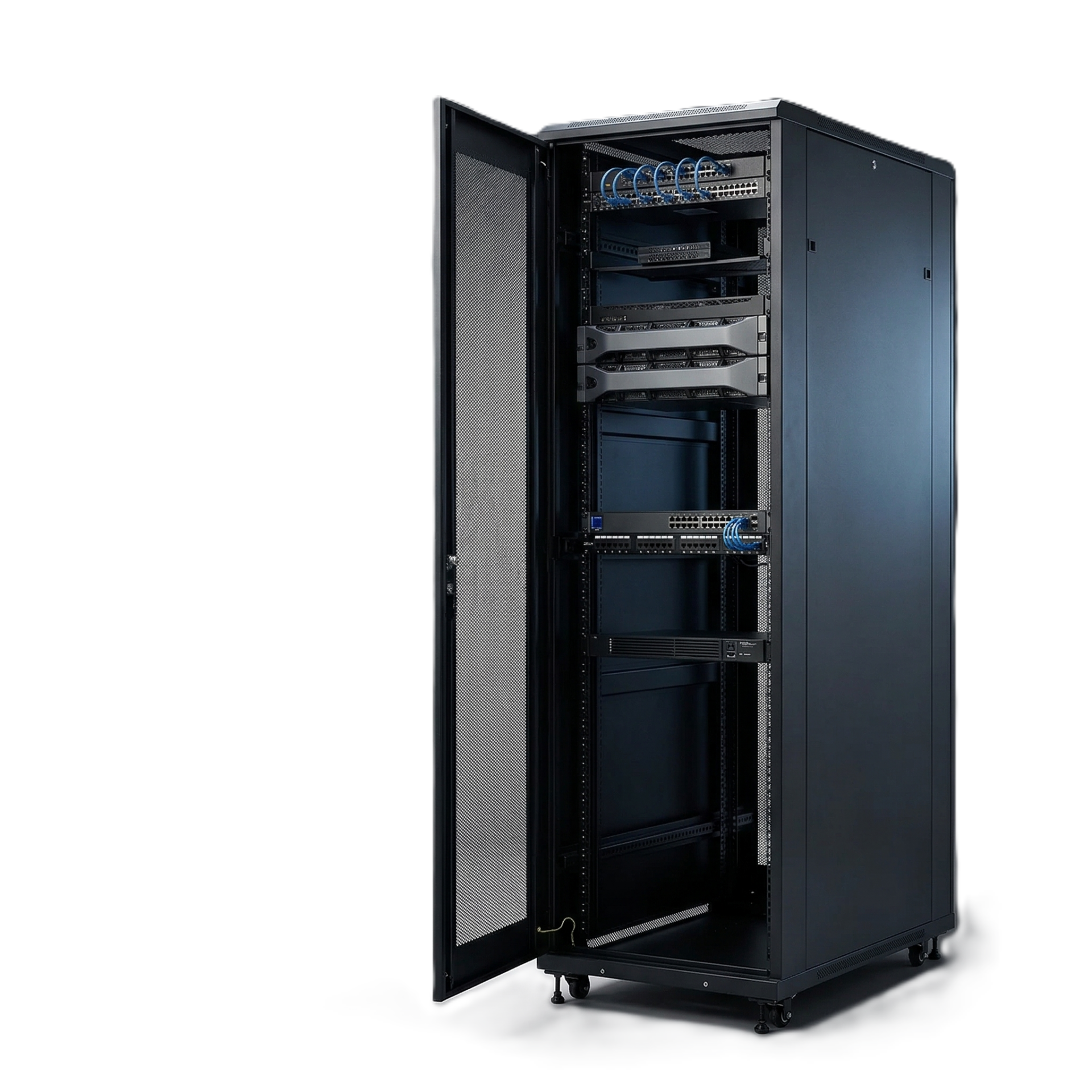 New Star Tech Server Rack - Enterprise IT Hardware